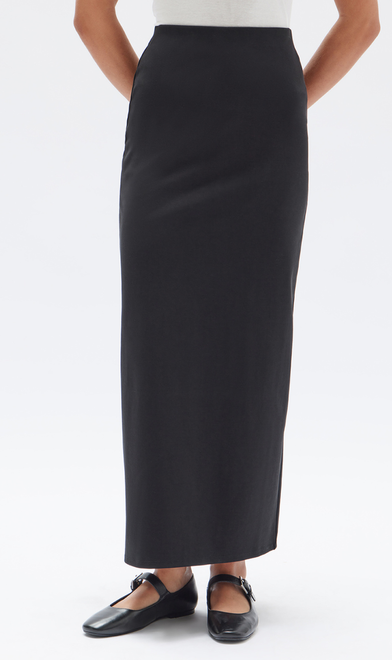 Assembly Label | Myca Jersey Skirt - Black