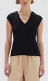 Assembly Label | Lottie Knit Tank - Black