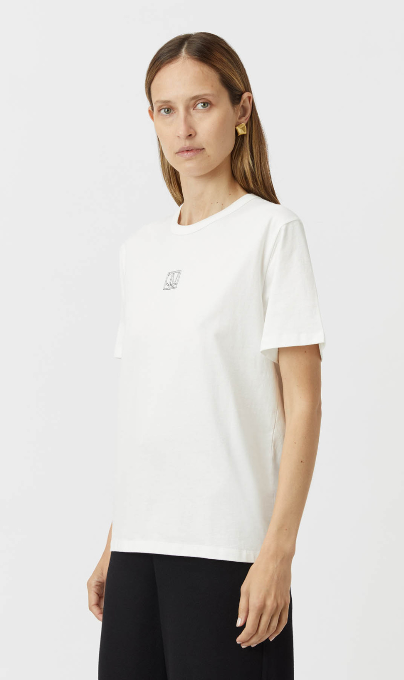 Camilla and Marc | Stowe Tee - Soft White