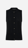 Camilla and Marc | Macie Sleeveless Cardigan - Black