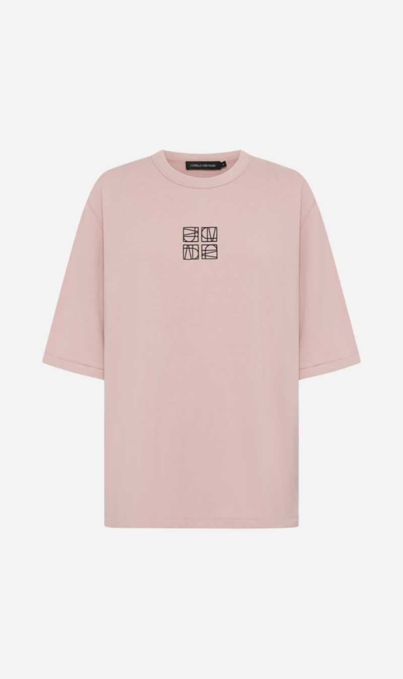 Camilla and Marc | Cinzia Tee - Dusty Rose