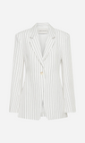 Camilla and Marc | Jagger Blazer - White Pinstripe