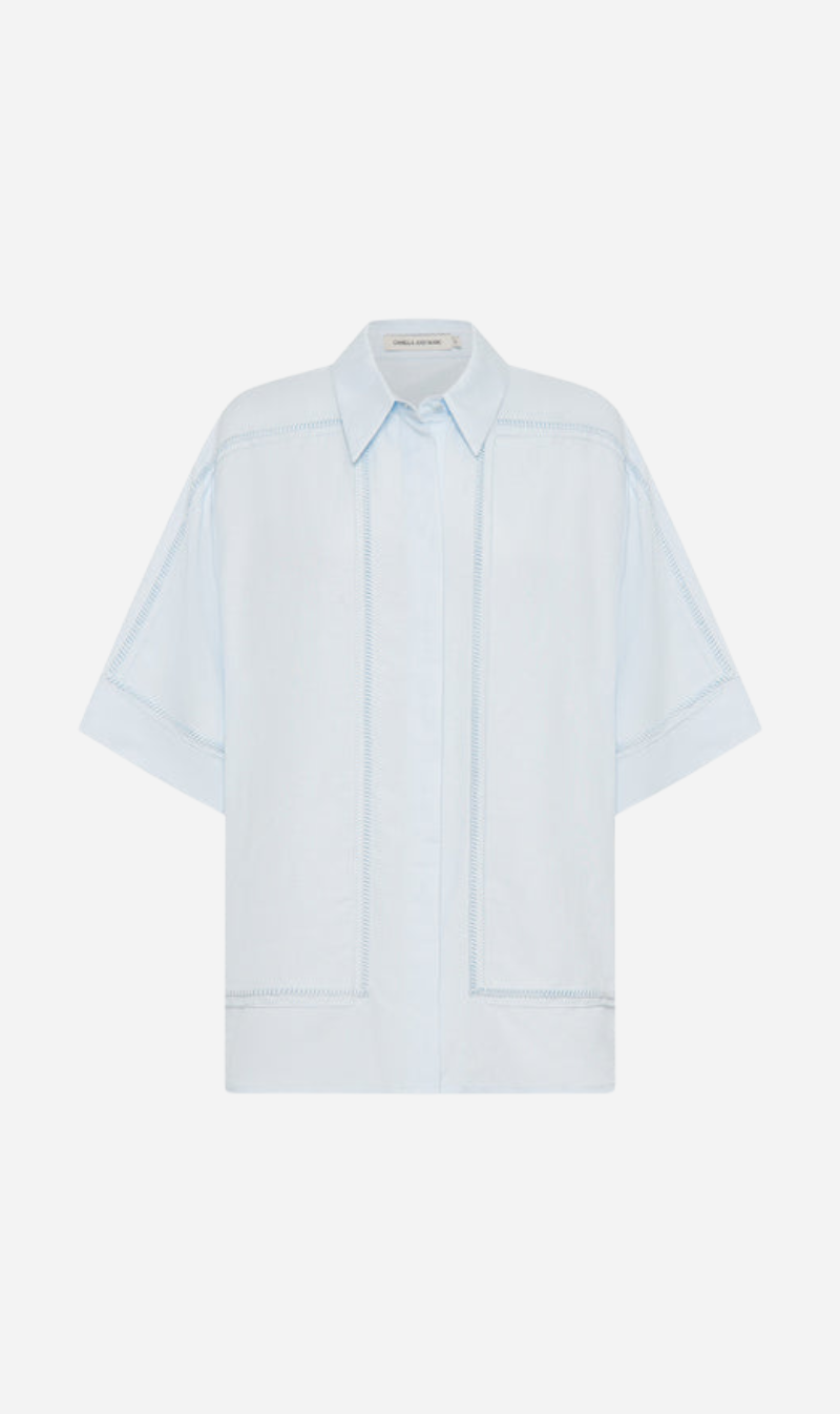 Camilla and Marc | Fortuna Shirt - Ice Blue