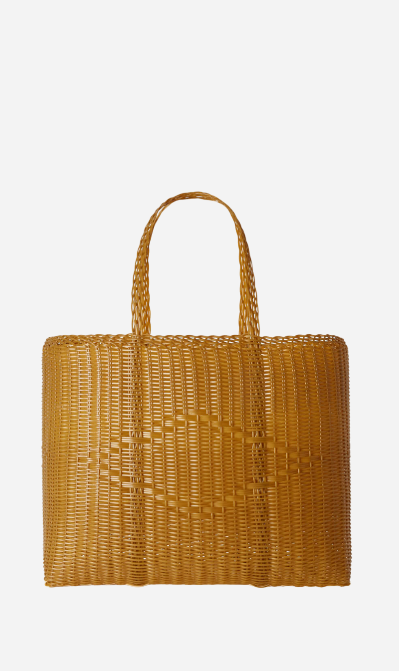 Palorosa | Large Tote Basket - Tobacco