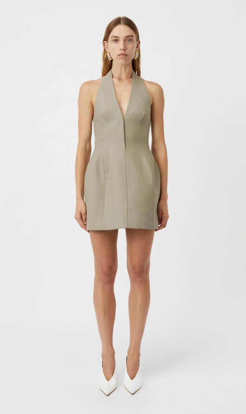 Camilla and Marc | Pompidou Dress - Olive Marle