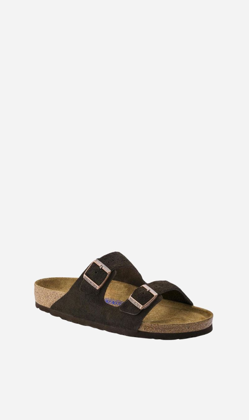 Birkenstock | Arizona Soft Footbed Suede Regular Fit - Mocha