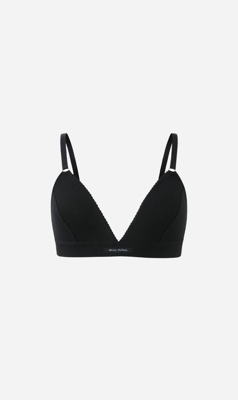 Dear Dylan | New Organic Bralette - Noir