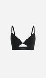 Dear Dylan | Organic Cut Out Bralette - Noir