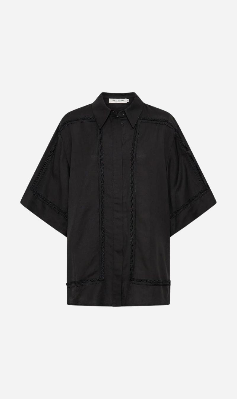 Camilla and Marc | Fortuna Shirt - Black