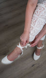 La Tribe | Low Wedge Esperdrille - Cream