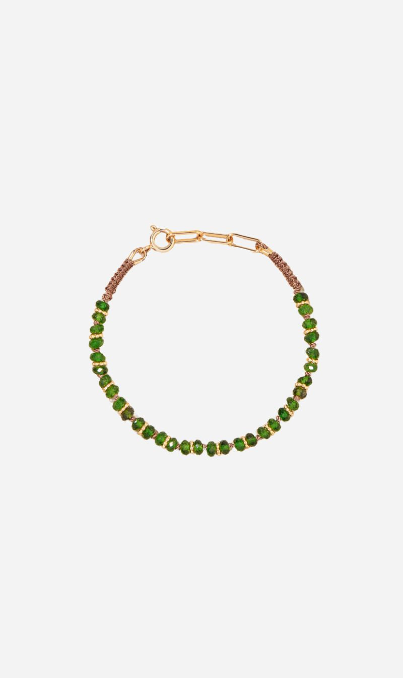 Tityaravy | Amara Diopside Bracelet