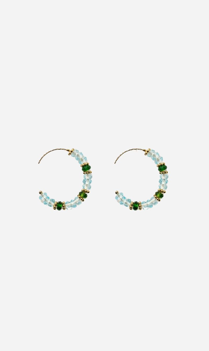 Tityaravy | Amara Two Tone Earrings