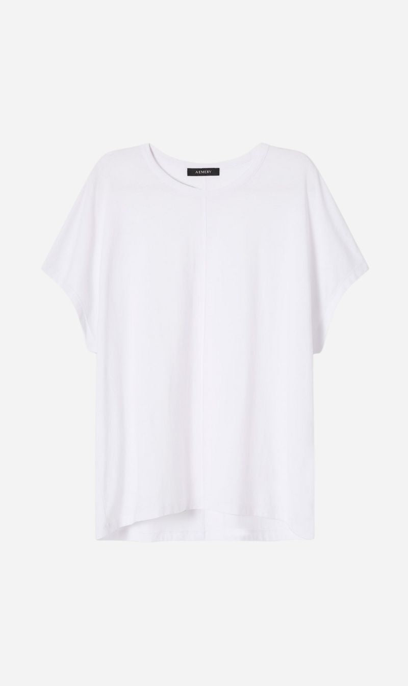 A.Emery | The Mae Batwing T.Shirt - Parchment