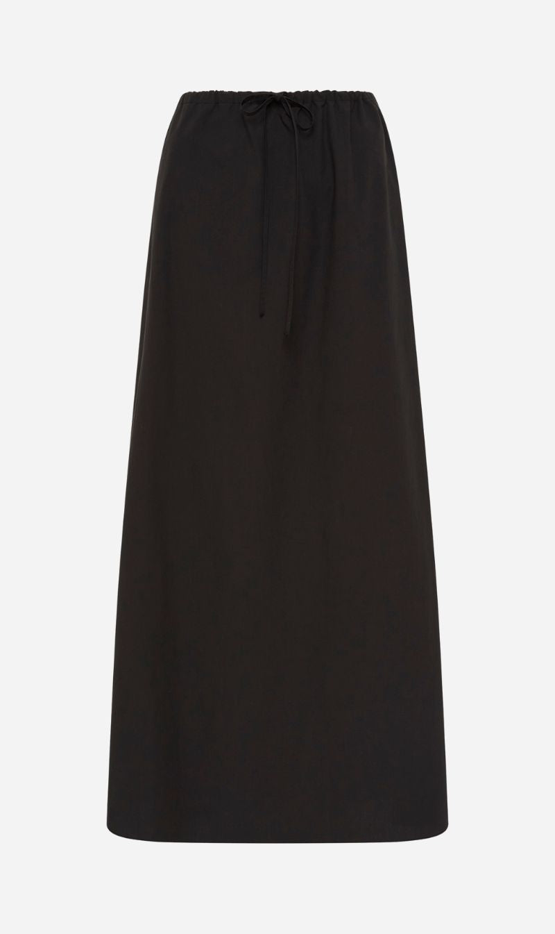 Matteau | Drawcord Skirt - Black