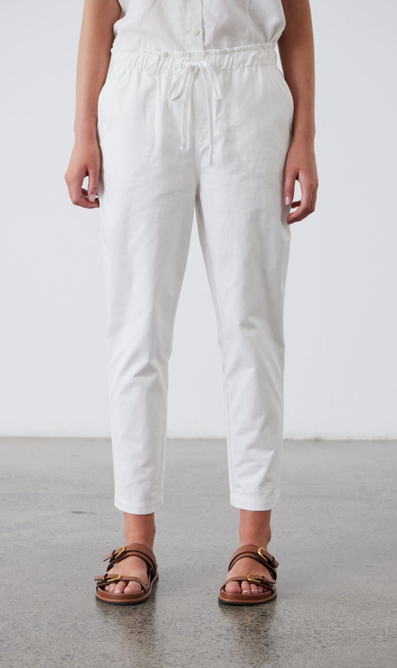 Laing | Stella Pant - White