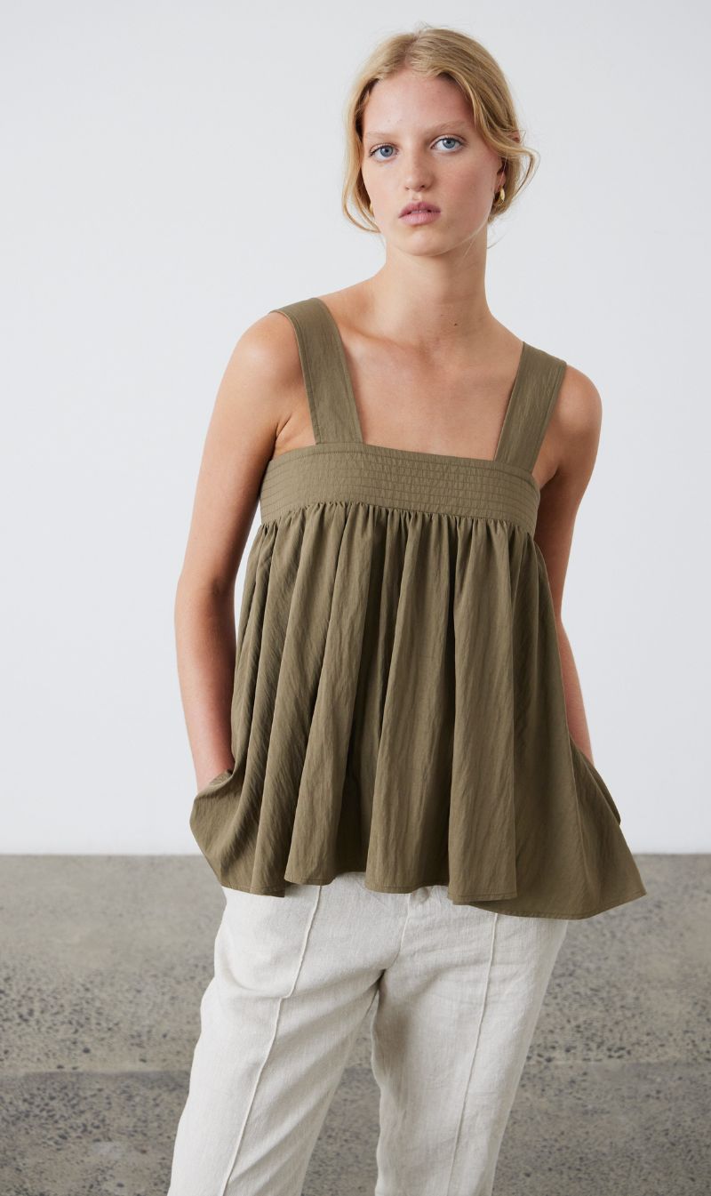 Laing | Ana Top - Khaki