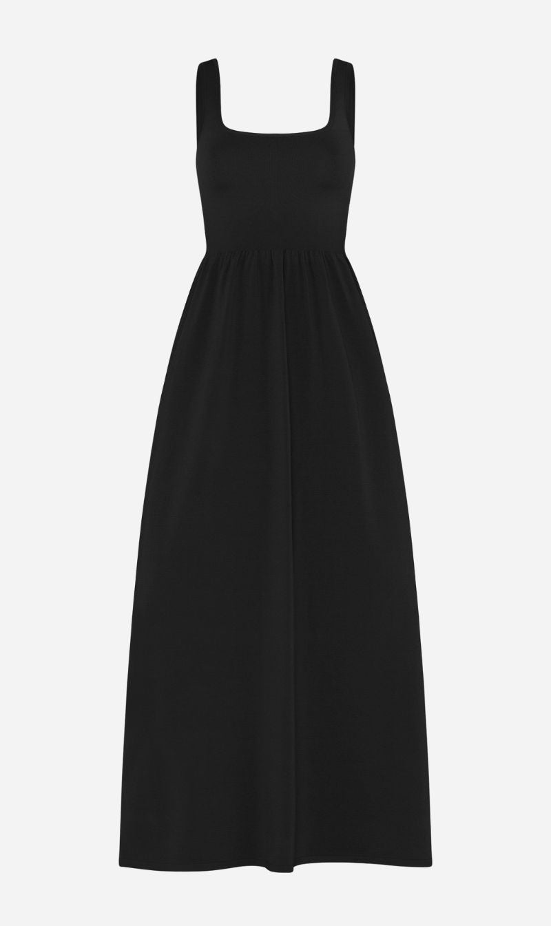 Matteau | Classic Knit Dress - Black