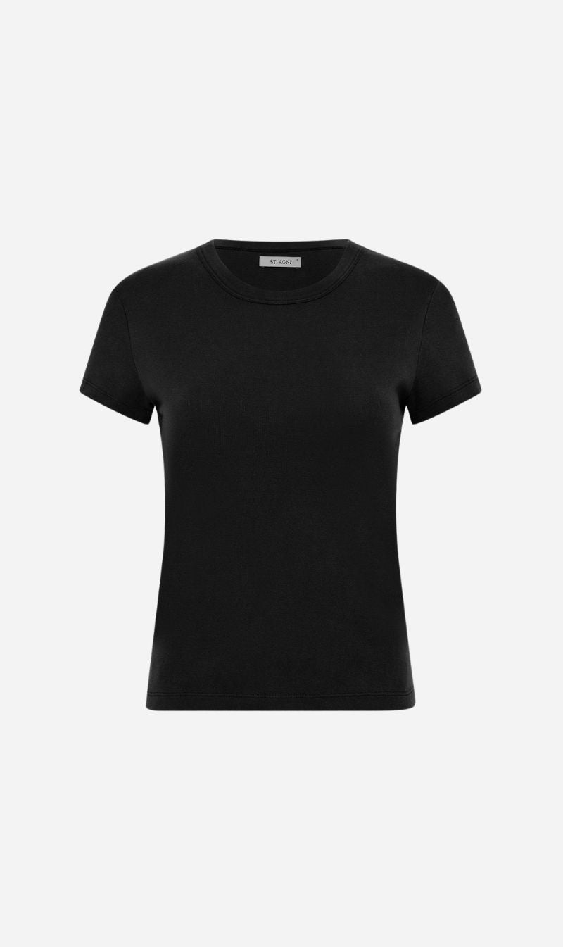 St Agni | Organic Cotton Baby Tee - Black