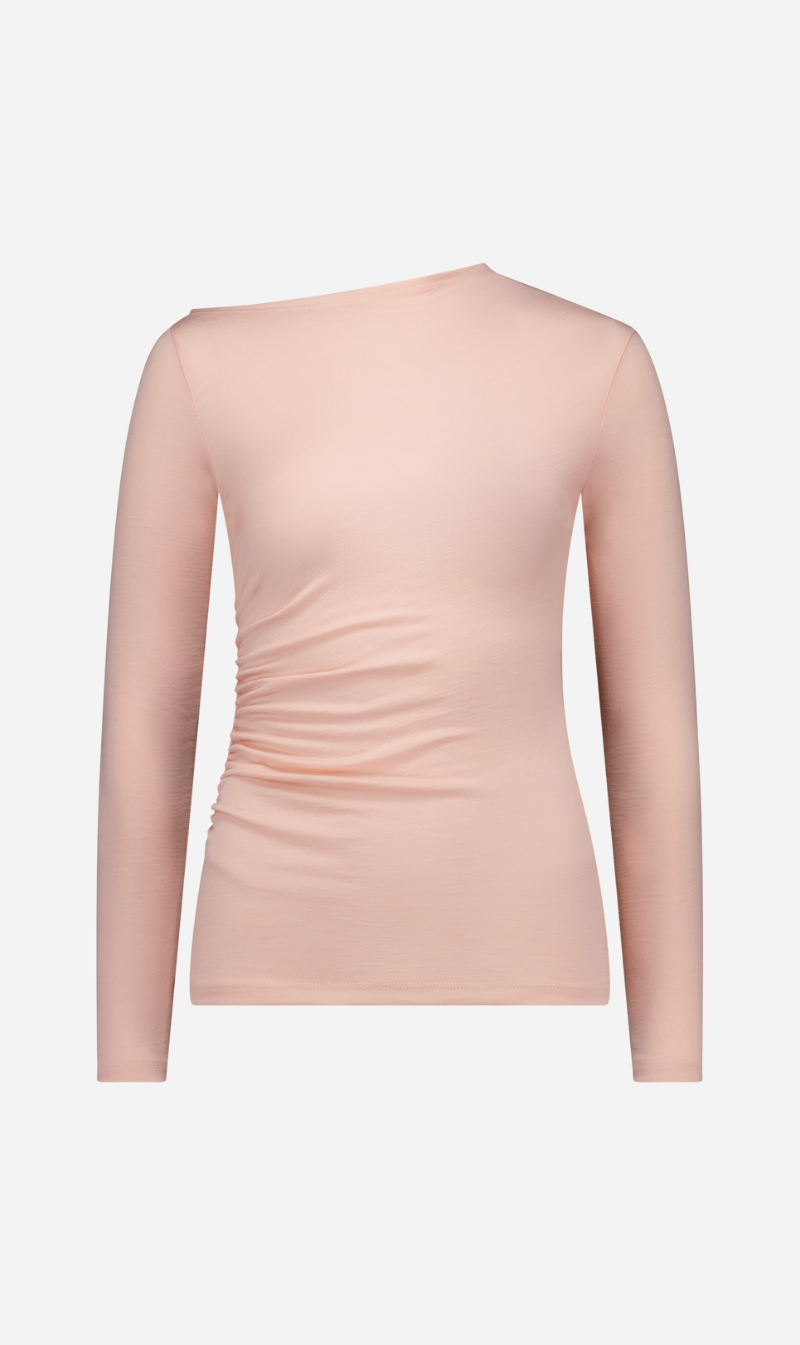 Caitlin Crisp | Beau Merino Knit Top - Soft Pink