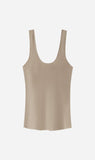 Silk Laundry | Scoop Neck Tank - Graphite