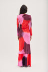 Gary Bigeni | Leong Bias Cut Dress - Hand Painted