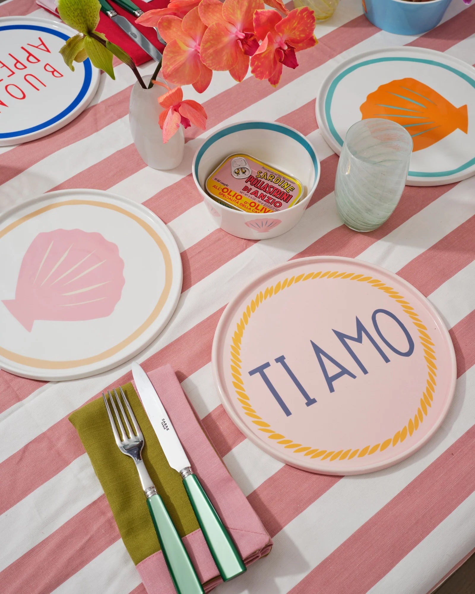 In The Roundhouse | Pink Ti Amo Plate