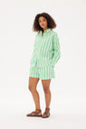 LMND | Chiara Classic Shirt - Verde/White