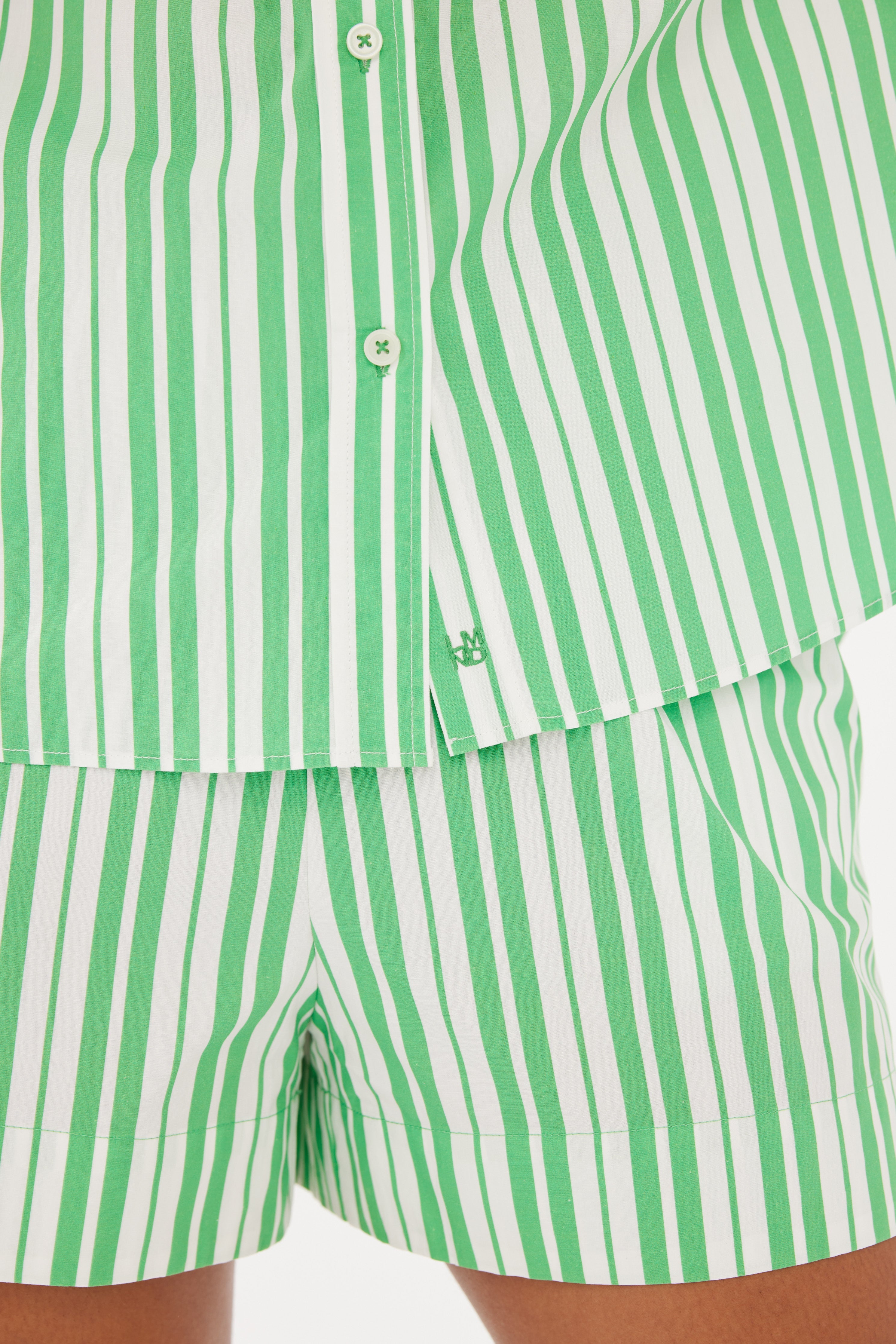 LMND | Chiara Boxer Shorts - Verde/White