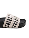 La Tribe | Lou Platform Slide - Mist/Black