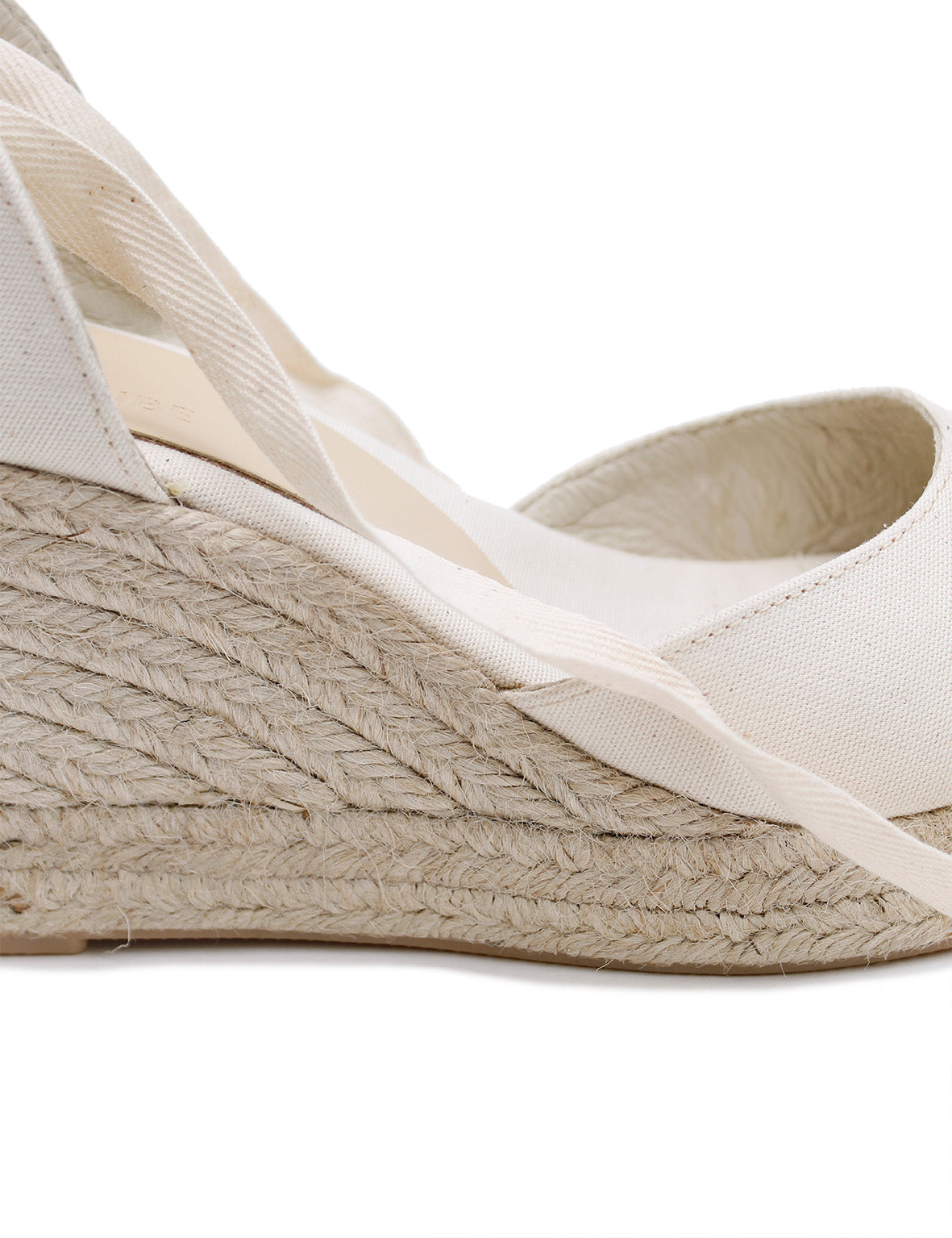 La Tribe | Low Wedge Esperdrille - Cream