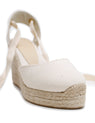 La Tribe | Low Wedge Esperdrille - Cream