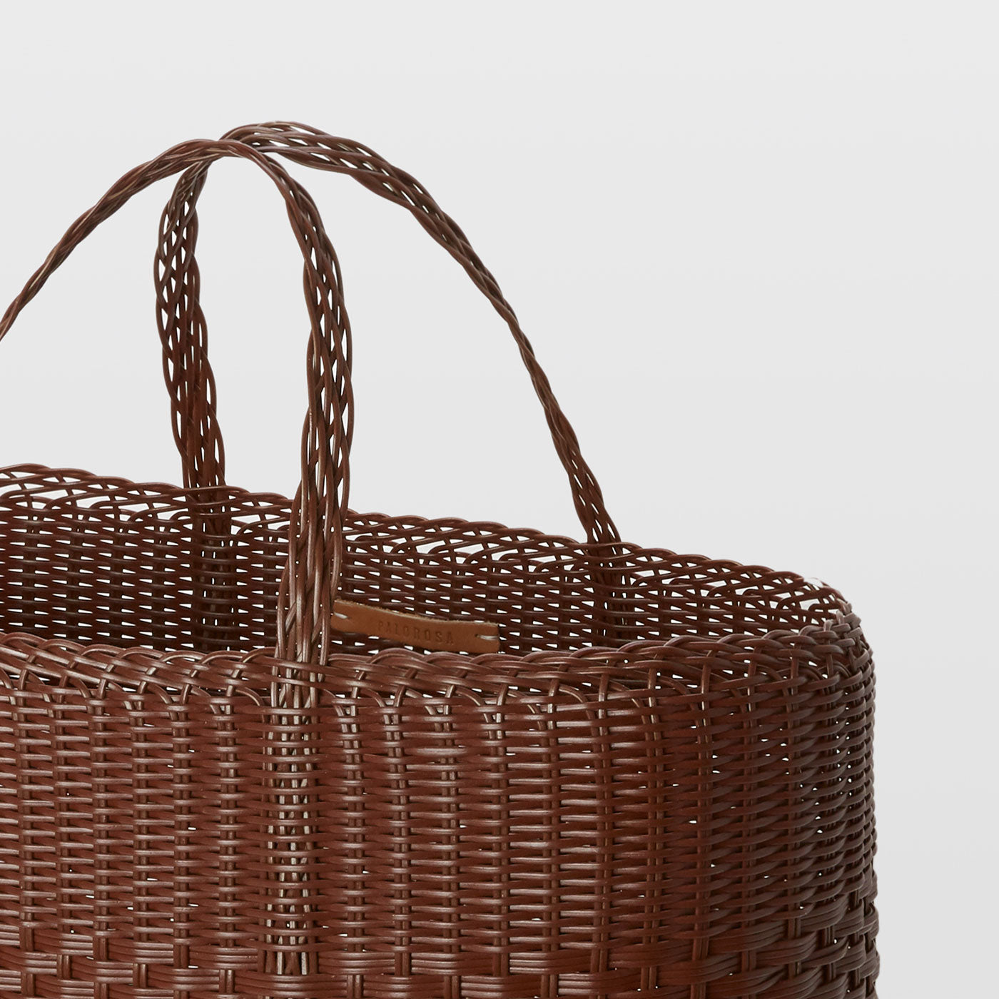 Palorosa | Large Lace Basket - Chocolate