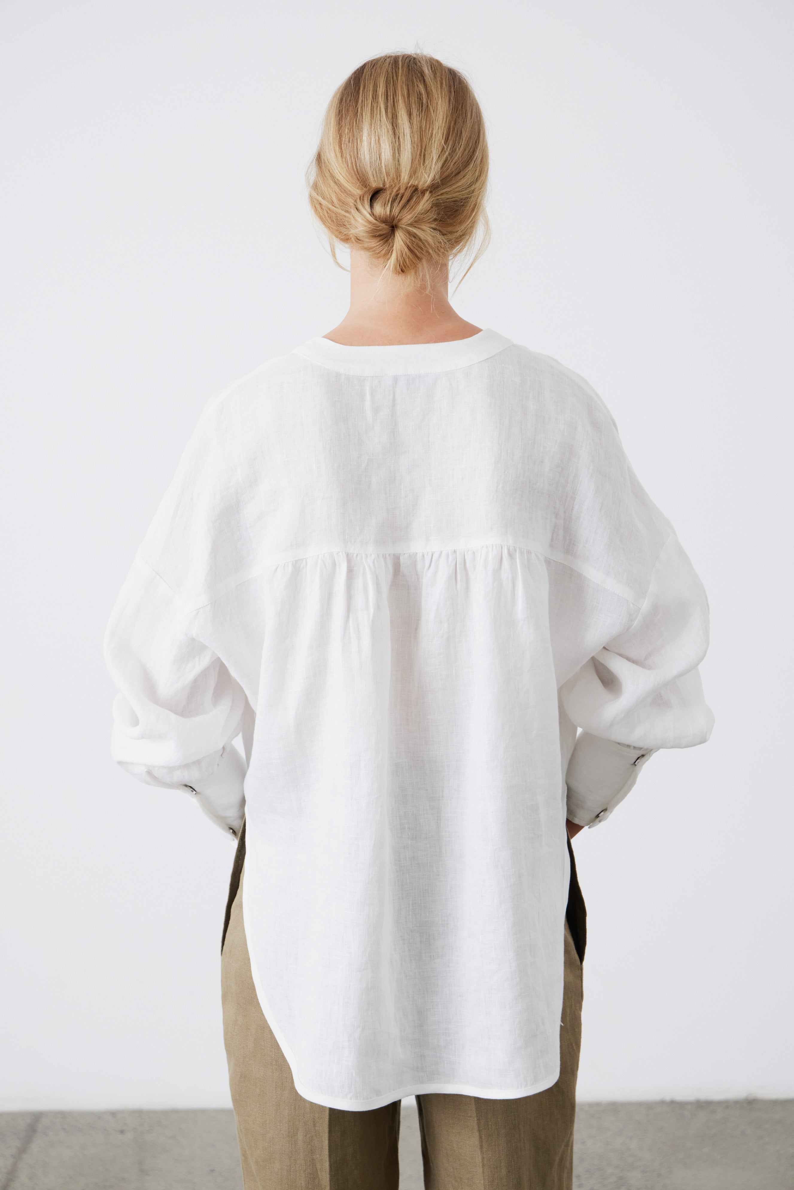 Laing | Palma Scoop Blouse - White