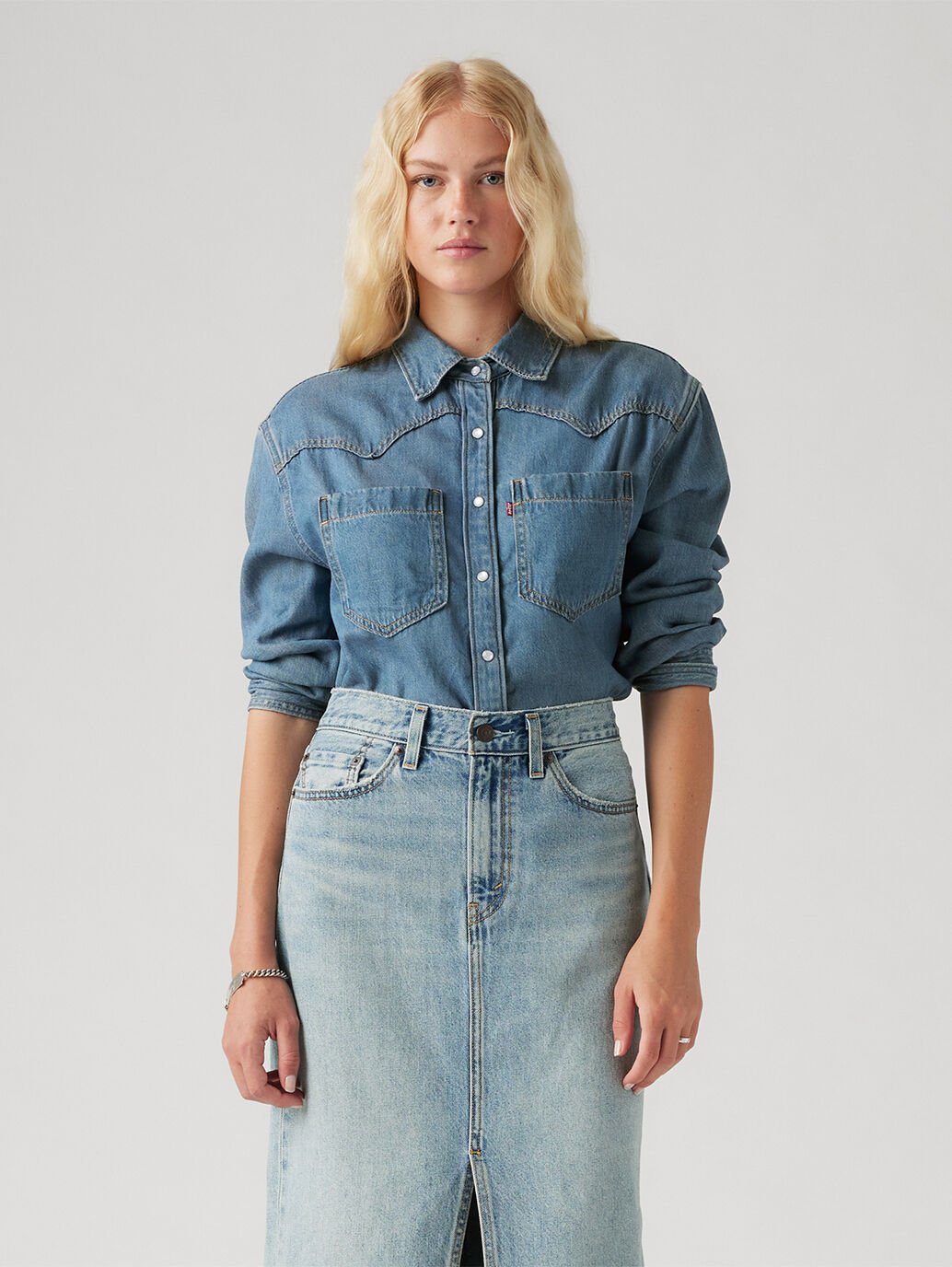 Levis | Teodora Western Shirt - Going Steady 7