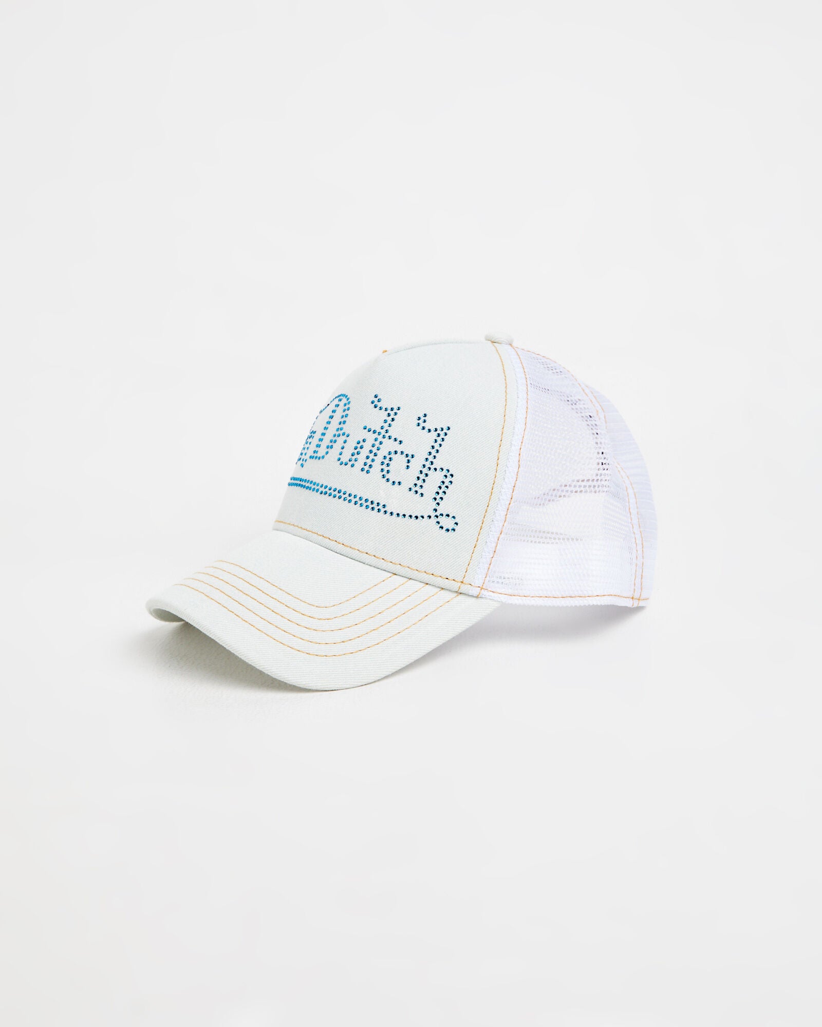 Von Dutch | Trucker Hat - Denim/Diamontes