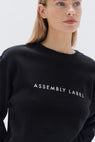 Assembly Label | Logo Fleece - True Black/White