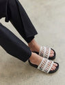 La Tribe | Lou Platform Slide - Mist/Black