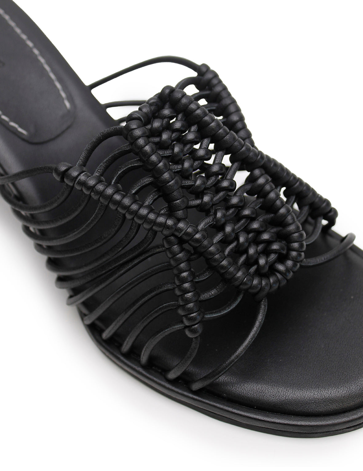 La Tribe | Macrame Wedge - Black