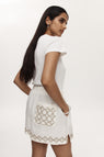 Marle | Alisa Short - Ivory Embroidery