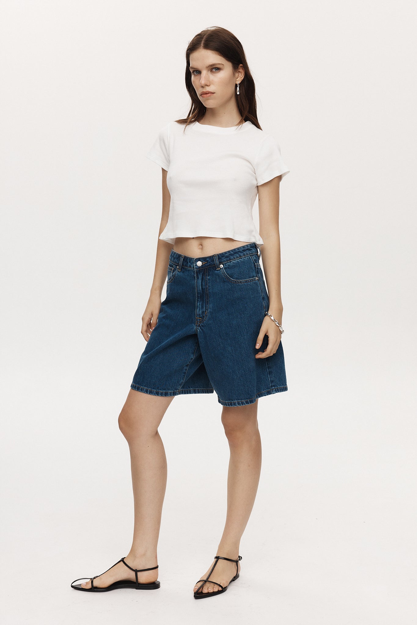 Marle | Relaxed Jean Short - Heritage Blue