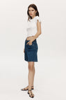 Marle | Relaxed Jean Short - Heritage Blue