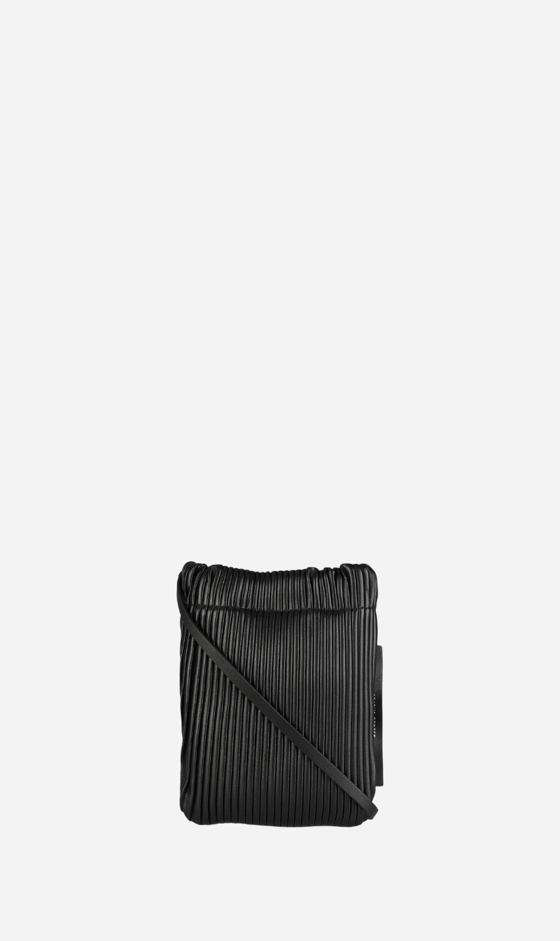 Deadly Ponies | Mr Cinch Pouch - Black Pleated