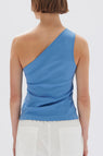 Assembly Label | Orchid Jersey One Shoulder Top - Bahama