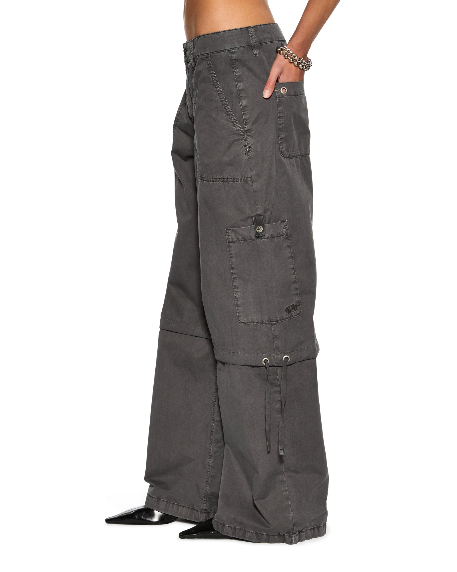 Ksubi | Baggy Cargo - Charcoal