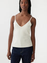 Bassike | Wool Cashmere Knit Cami - Natural