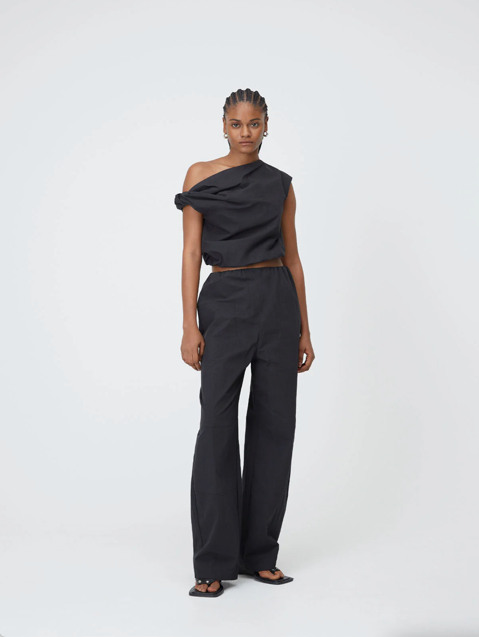 Paris Georgia | Cocoon Trackpant - Black