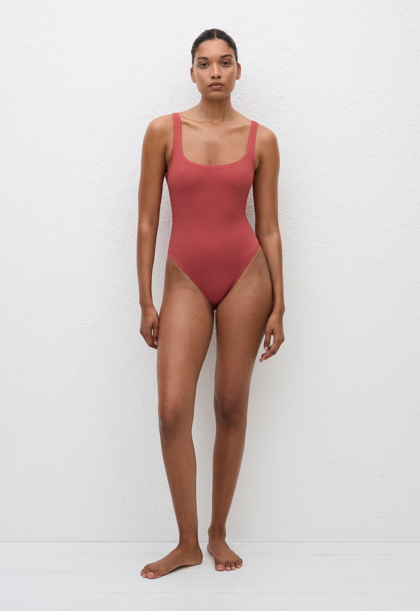 Matteau | Nineties Maillot - Rose Crinkle