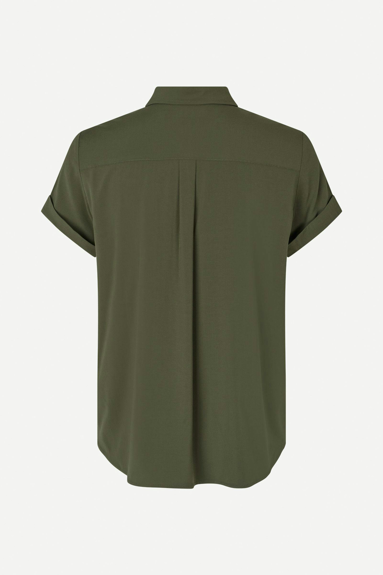 Samsoe Samsoe | Majan SS Shirt - Forest Night