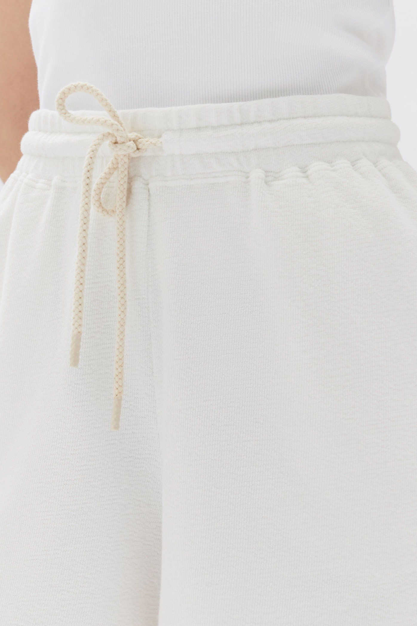 Assembly Label | Paloma Terry Short - Antique White