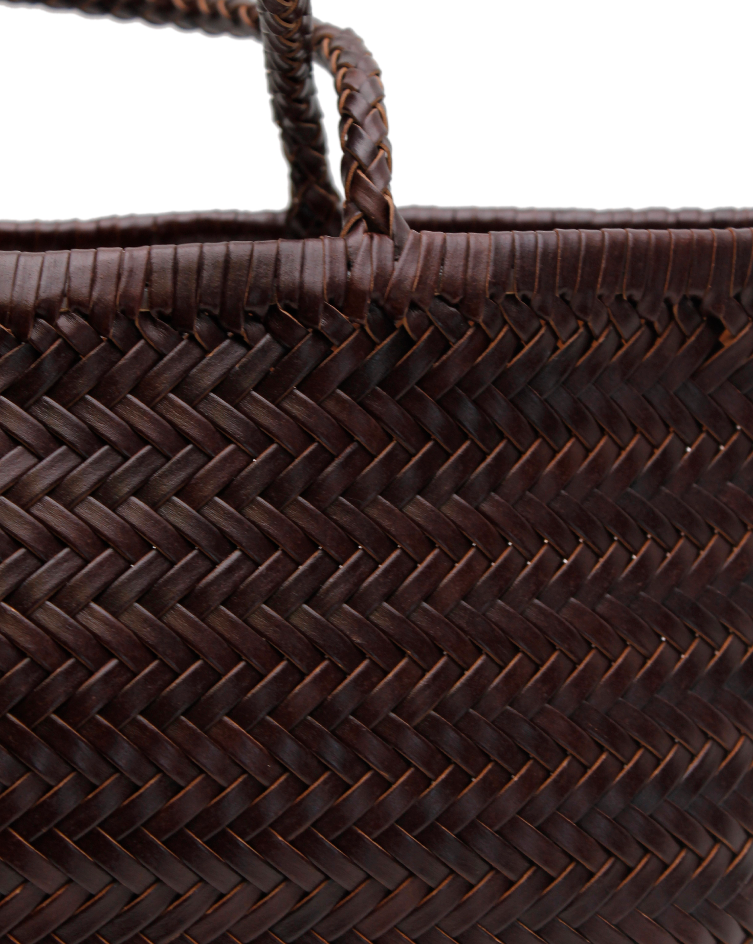 La Tribe | Amelia Woven Bag - Chocolate